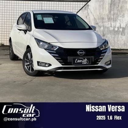 NISSAN VERSA 1.6 16V FLEX ADVANCE XTRONIC NISSAN VERSA 1.6 16V FLEX ADVANCE XTRONIC